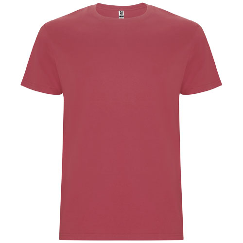 T-shirt publicitaire 190g homme col rond Stafford Roly Rouge chrysanthème